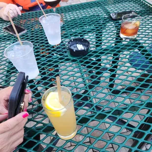 Cocktails work friend's