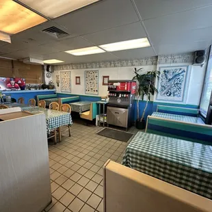 interior, sushi and sashimi