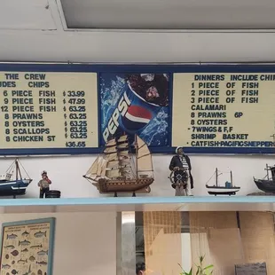 Inside menu