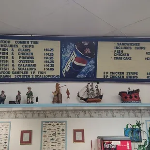 Inside menu