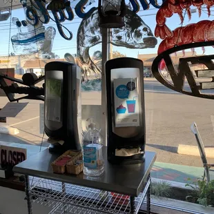 outside, hot dogs