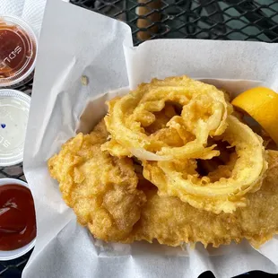 Fish &amp; oysters combo