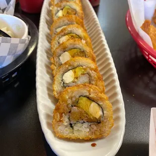 Las Vegas sub for crab instead of salmon