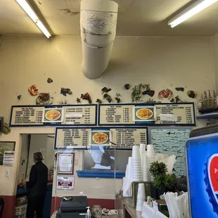 Updated menu pricing