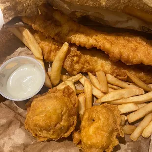 ried fish and fries