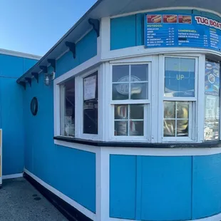 the outside of the building