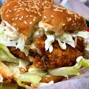 Chicken burger