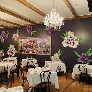 the dining room