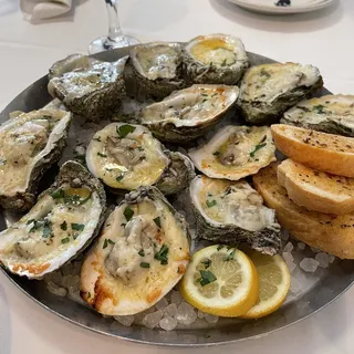 Oysters on Brochette
