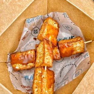 a box of food
