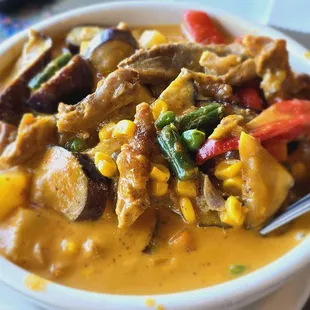 Duck curry
