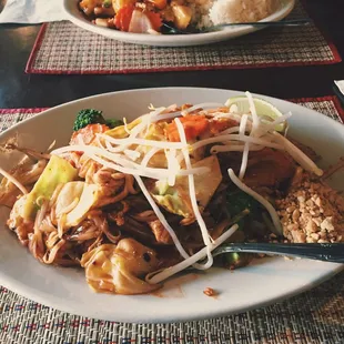 Medium chicken pad Thai.