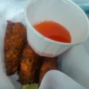 Lentil Fritters -forgive my focus