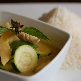 Green Curry Shrimp