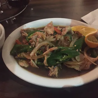 Pad Gaprow Stir-Fried