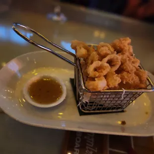 Calamari appetizer