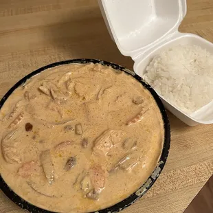 Massaman Curry Shrimp