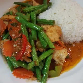 Pad Prik Khing Entree