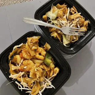 *Pad See Eew *Drunken Noodle  Small portions and for $15?