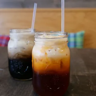 Thai iced tea vs Thai iced coffee.