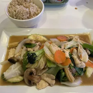 Thai Garden with chicken