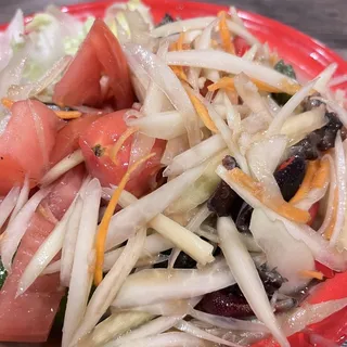 Papaya Salad w/Pickled Fish and Crab