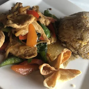 Stir Fry Basil with Chicken