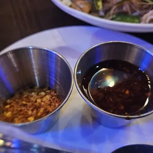 Chilli powder and Chilli oil
