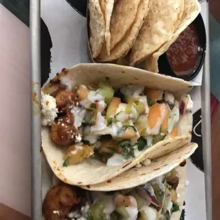 Jerk Shrimp Tacos