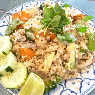 Vegetable fried rice
