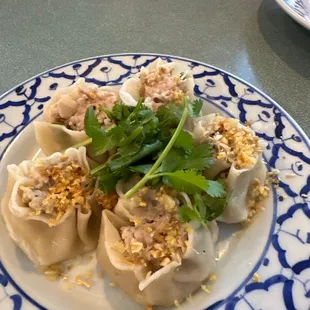 Steamed pork dumplings