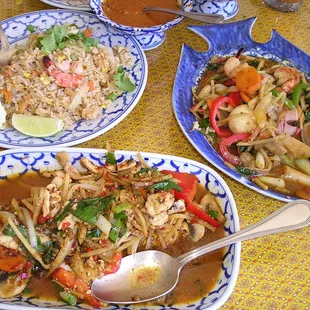 Tukta Thai Three Entrees