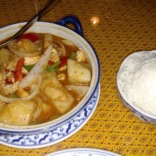 Massaman curry goodness