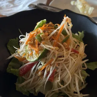 Papaya Salad (Bangkok Style): Level 2