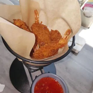 Fried shrimp