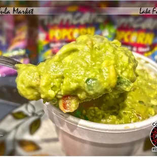 Medium Guacamole ($9.29) - Fresh; very good!