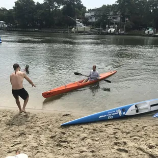 surf ski instruction