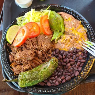 Grilled Babacoa Platter - Delicious!