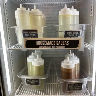 Housemade salsas