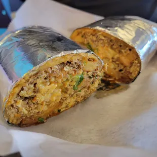 Breakfast burrito