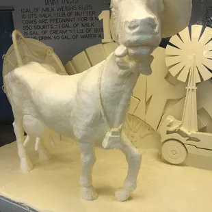 The butter cow