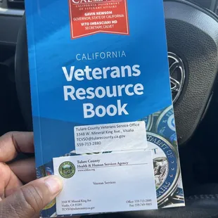 Veteran Services office and fax number. Email is also included.