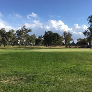 Greens were smooth and fast