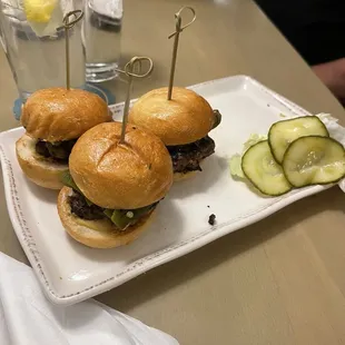 Waygu sliders