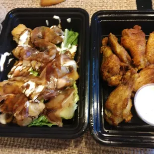 Coccoli and wings