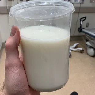 Huge &quot;medium&quot; horchata! Horchata mediana
