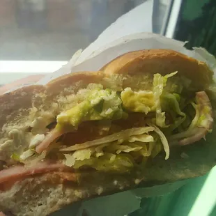 Torta de jamon.. o de lechuga??
