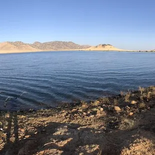 The view from our campsite back in May of 2018 . It's a nice view .