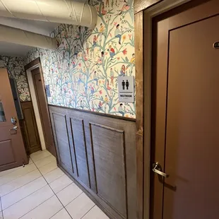 Bathroom hallway