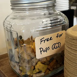 Dog friendly! Treats